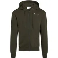 KnowledgeCotton Apparel KnowledgeCotton Apparel CEDAR Hood Zip Sweatjacke GOTS/Vegan – Produktbild 1 von 1