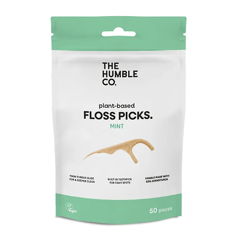 The Humble The Humble Co. Floss Picks Mint - 50 Stück – Produktbild 1 von 1
