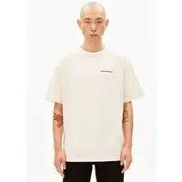 ARMEDANGELS ARMEDANGELS MAARKOS OUTGROWN Herren T-Shirt aus recyceltem Baumwoll Mix, Pure, – Produktbild 1 von 1