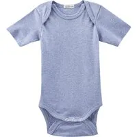 Living Crafts LIVING CRAFTS - Babys Kurzarm-Body - Blau (100% Bio-Baumwolle), Nachhaltige Mode, Bio Bekleidung, Blau, – Produktbild 2 von 2
