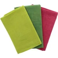 Wollmanufaktur Filges Jahreszeitentücher 3er-Set 100% Schurwolle (kbT), 75 x 75 cm Sommer – Produktbild 1 von 1