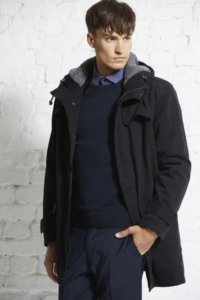 Wunderwerk Wunderwerk Herren Parka aus Bio-Baumwolle "Parka male", Schwarz (black 900), – Produktbild 2 von 4
