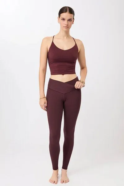 mandala Mandala Wrap Legging, Ruby (weinrot), – Produktbild 3 von 3