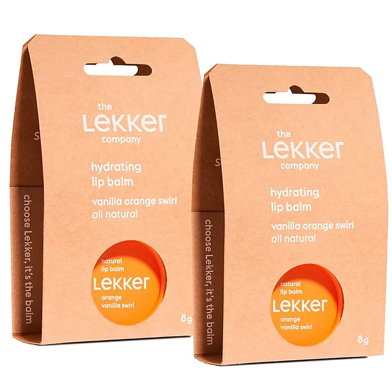 The Lekker Company The Lekker Company Lippenbalsam Orangen-Vanille-Strudel Bundle – Produktbild 1 von 1