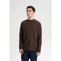 MELA MELA Langarmshirt Style TEJAS aus 100% Bio-Baumwolle, Dunkelbraun, – Produktbild 1 von 1