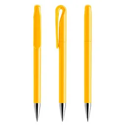prodir prodir® Drehkugelschreiber DS1 TPC Twist, blaue Mine, gelb, Gelb, – Produktbild 1 von 1