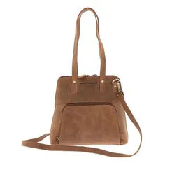 MoreThanHip MoreThanHip Retro-Handtasche aus mattem Vintage-Öko-Leder - Poppy – Produktbild 1 von 1