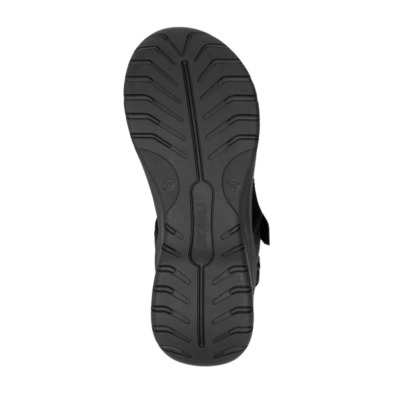 Rieker Rieker Sport - W3151-00 für Damen, schwarz, Größe 42 EU, Schwarz, – Produktbild 6 von 6