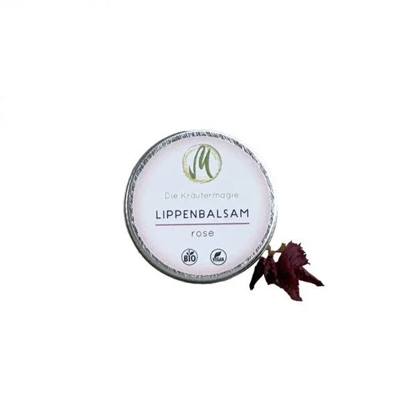 Die Kräutermagie Die Kräutermagie Lippenpflege Rose-Vanille 15 g – Produktbild 2 von 3