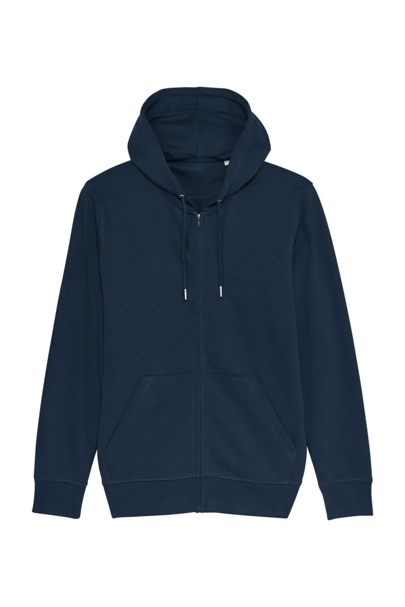 TORLAND TORLAND Herren vegan Zip Hoodie Connector, Extra dunkelblau, – Produktbild 1 von 1