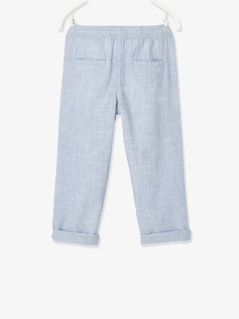 Vertbaudet Jungen 3/4-Hose, Hellblau, – Produktbild 4 von 4