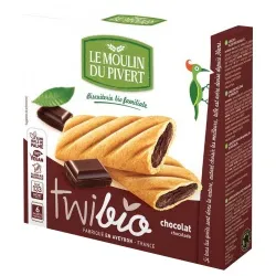 Le Moulin du Pivert Le Moulin du Pivert Mürbteigkekse Twibio mit Schokocreme – Produktbild 2 von 2