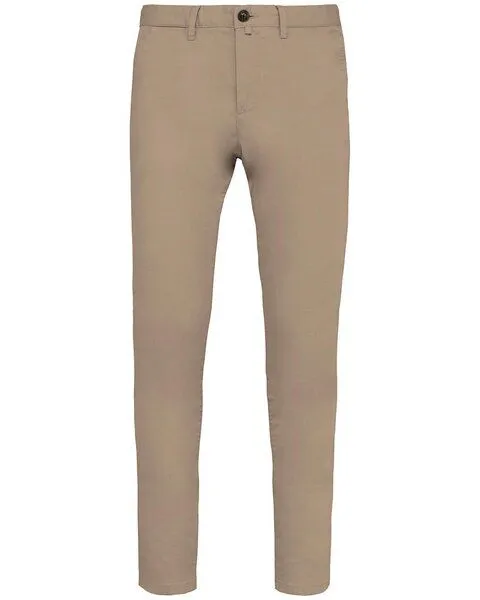 YTWOO YTWOO Herren Chinohose aus nachhaltiger Baumwolle in vielen Farbvarianten, Beige, – Produktbild 2 von 2