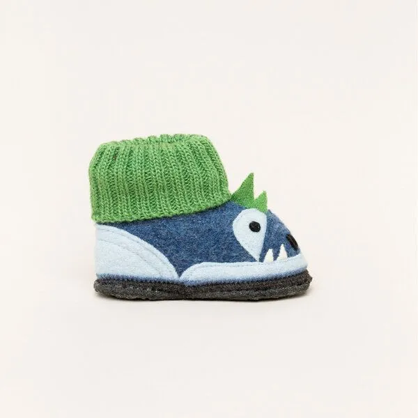 Kitz-Pichler Kitz-Pichler Hüttenschuhe Kauns Dago, Jeansblau, – Produktbild 2 von 4