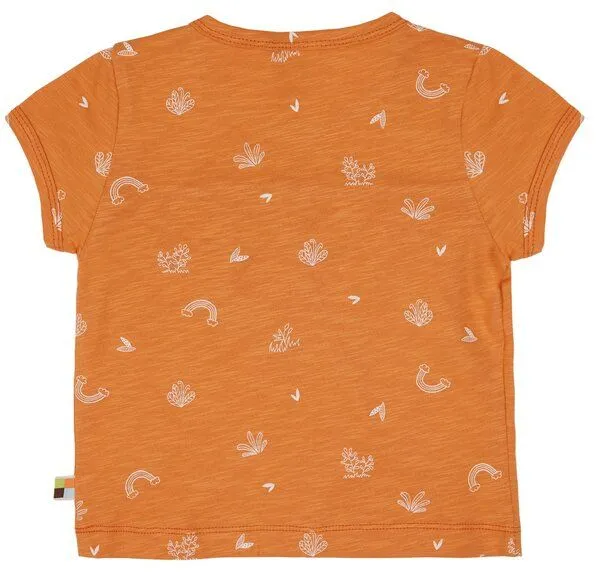 loud + proud loud + proud Babys & Kinder Tunika Slub Jersey mit Druck, GOTS-zertifiziert, Carrot(orange), – Produktbild 1 von 2