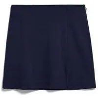 ARMEDANGELS ARMEDANGELS VANJARAA MINI Damen Jerseyrock aus LENZING ECOVERO Viskose Mix, Tinted navy, – Produktbild 1 von 2