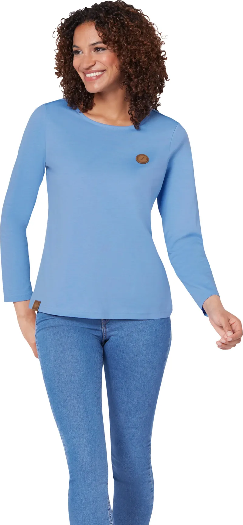 Witt Longsleeve, Himmelblau, – Produktbild 2 von 2