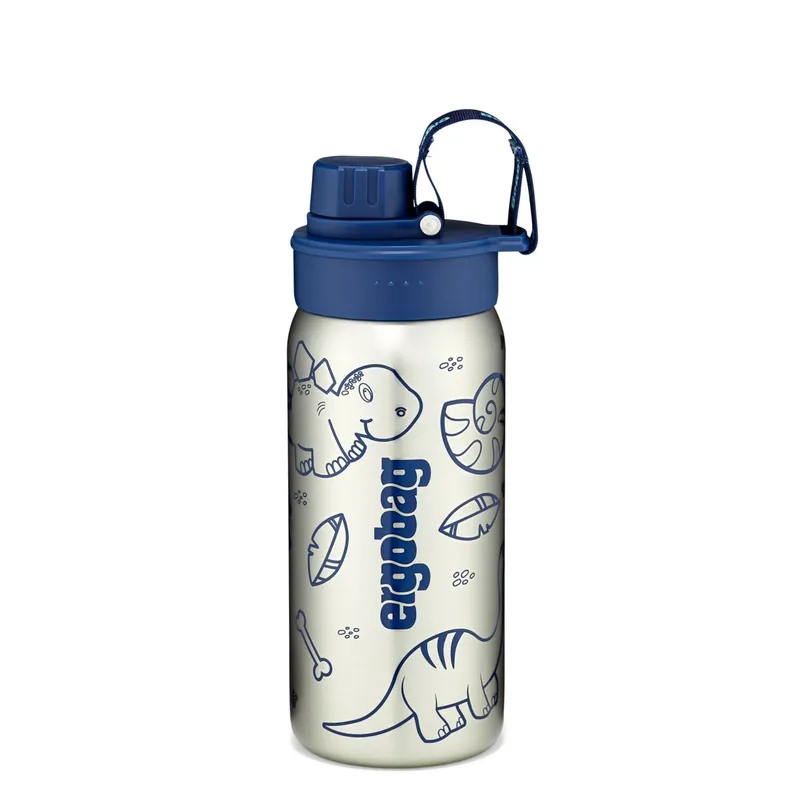 Ergobag Ergobag Schulzubehör Edelstahl Trinkflasche 500ml -2024 Blau, Blue, – Produktbild 1 von 1