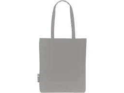 Neutral Neutral Bio-Baumwoll-Tragetasche mit langen Henkeln, charcoal – Produktbild 1 von 1