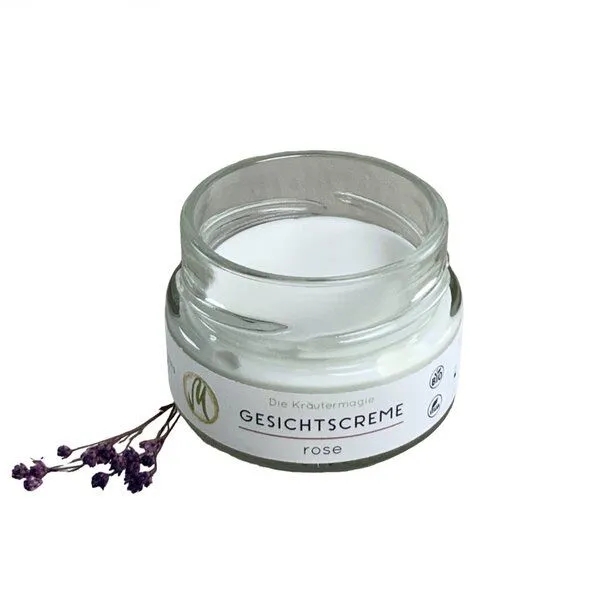 Die Kräutermagie Die Kräutermagie Gesichtscreme Rose 65 g – Produktbild 2 von 4