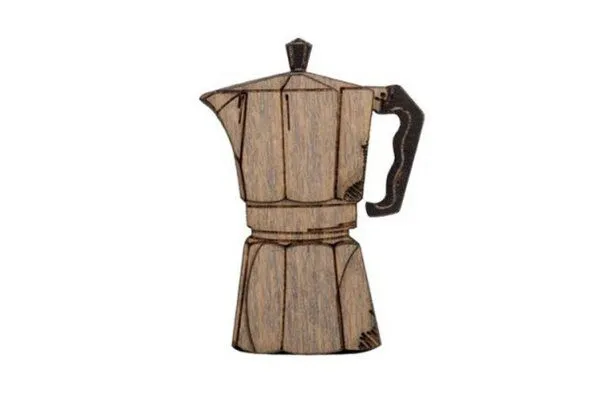 BeWooden BeWooden Coffee Pot Holzbrosche – Produktbild 1 von 4