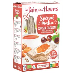 Blumenbrot Frühstücks-Schnitten Kastanien bio (230g) – Produktbild 1 von 1