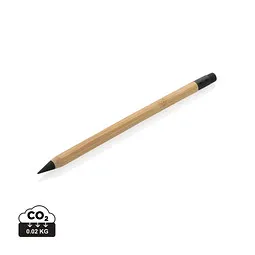 XD Collection XD Collection Bambus Infinity-Stift mit Radiergummi, Braun, – Produktbild 1 von 1