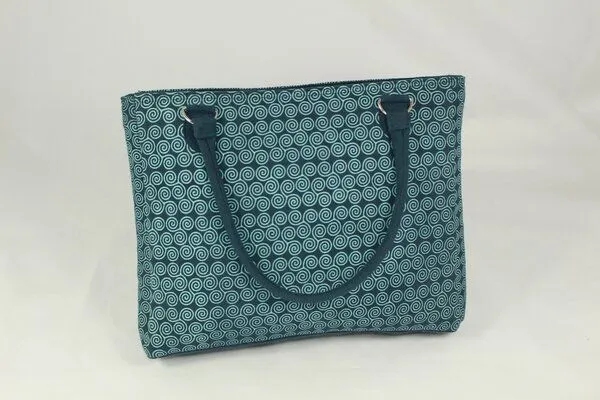Schönes aus Indochina Schönes aus Indochina Eleganter Shopper marine – Produktbild 3 von 8