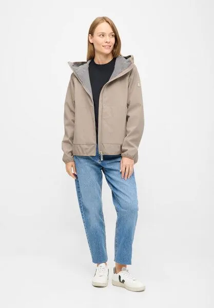 derbe derbe Softshelljacke „Peutby“, Cobblestone neutral gray, – Produktbild 3 von 4