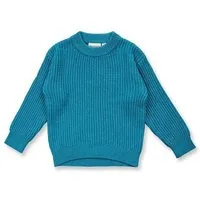 Sense Organics Sense Organics Kinder Strickpullover, Modell MARLEY, Helles türkis, – Produktbild 1 von 1