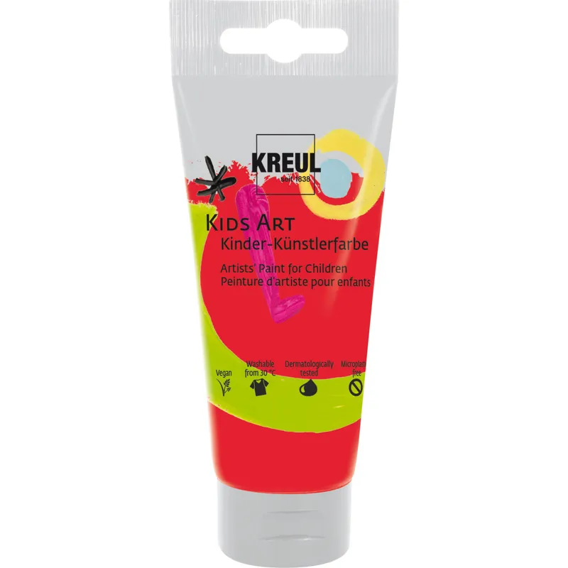 KREUL KREUL Kids Art Kinder-Künstlerfarbe Zinnoberrot, Zinnoberrot, – Produktbild 1 von 1