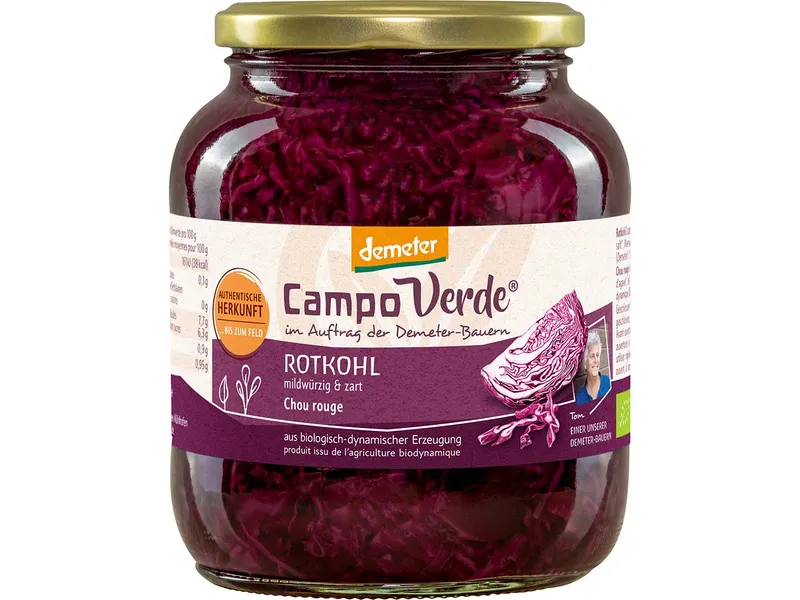 Campo Verde Campo Verde Bio-Rotkohl, 680 g – Produktbild 1 von 1