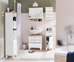 Home affaire Unterschrank JOSIE Breite 30,5 cm, aus Massivholz, verstellbarer Einlegeboden – Produktbild 1 von 1