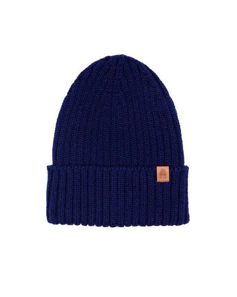 Kopyto Kopyto LUCHS – Gerippte Merino-Mütze aus 100 % RWS-Merinowolle, Marineblau, – Produktbild 1 von 6