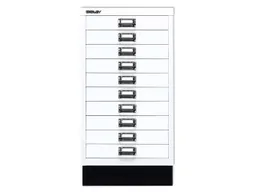 Bisley Bisley Schubladenschrank "MultiDrawer" DIN A3 mit 10 Schubladen verkehrsweiß – Produktbild 1 von 1