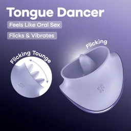 Satisfyer Satisfyer Tongue Dancer, 9,5 cm – Produktbild 1 von 1