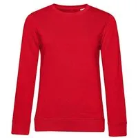 B&C Collection B&C Collection Damen Inspire Crew Neck Sweatshirt Pullover, Red, – Produktbild 1 von 1