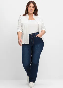 sheego Shaping-Jeans dark blue denim – Produktbild 1 von 1