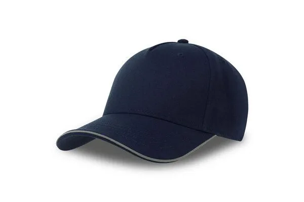 Atlantis Headwear Atlantis Headwear reflektierende Cap mit einem Metallverschluss, Navy, – Produktbild 3 von 5