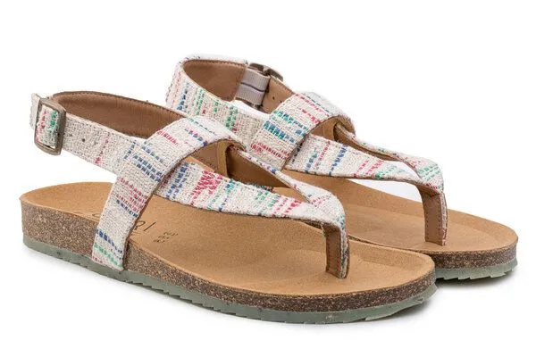 Zouri Zouri Vegane Sandalen ISLE, Desert, – Produktbild 1 von 4