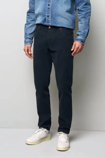 M 5 BY MEYER M 5 BY MEYER COTTON-TWILL CHINO, Blau (blau), – Produktbild 3 von 5