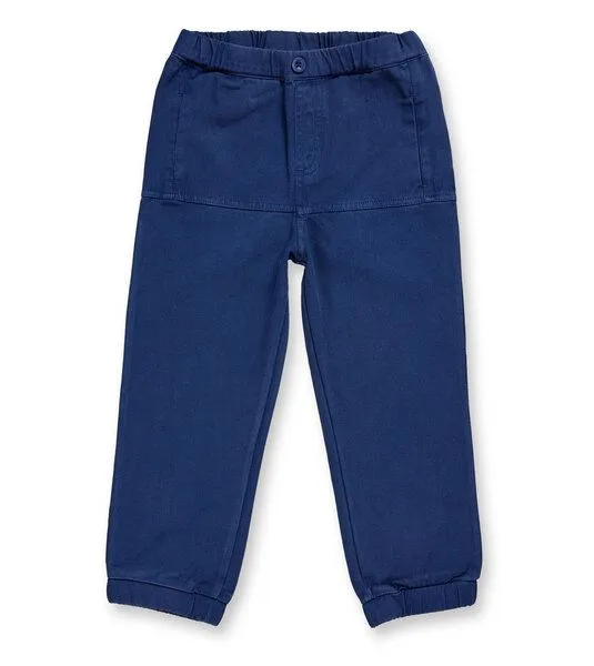 Sense Organics & friends in cooperation with GARY MASH Sense Organics & friends in cooperation with GARY MASH Kinder Twillhose aus Bio-Baumwolle, Blau, – Produktbild 1 von 4