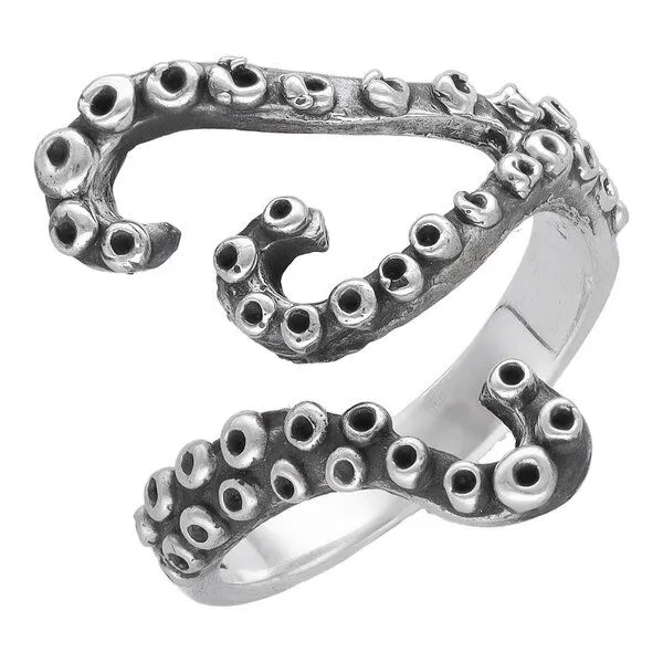pakilia pakilia Silber Ring Tentakel Fair-Trade und handmade – Produktbild 1 von 4