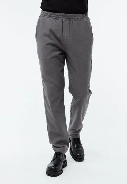 Givn Berlin Givn Berlin Flanellhose GBERIC aus Bio-Baumwolle mit Gummibund, Medium grey, – Produktbild 2 von 4