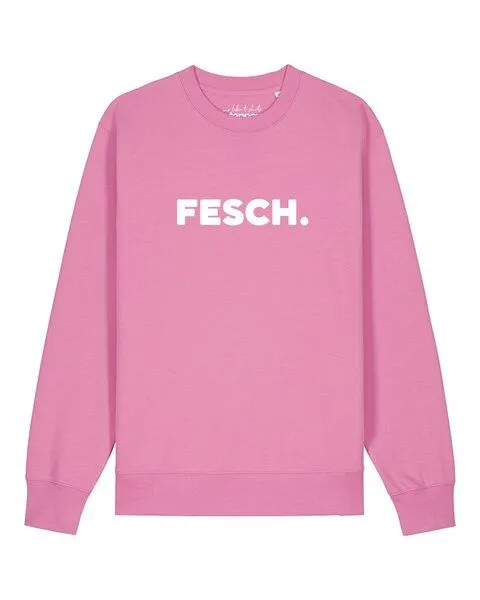 watapparel watapparel Sweatshirt Unisex Fesch, Bubble pink, – Produktbild 1 von 2