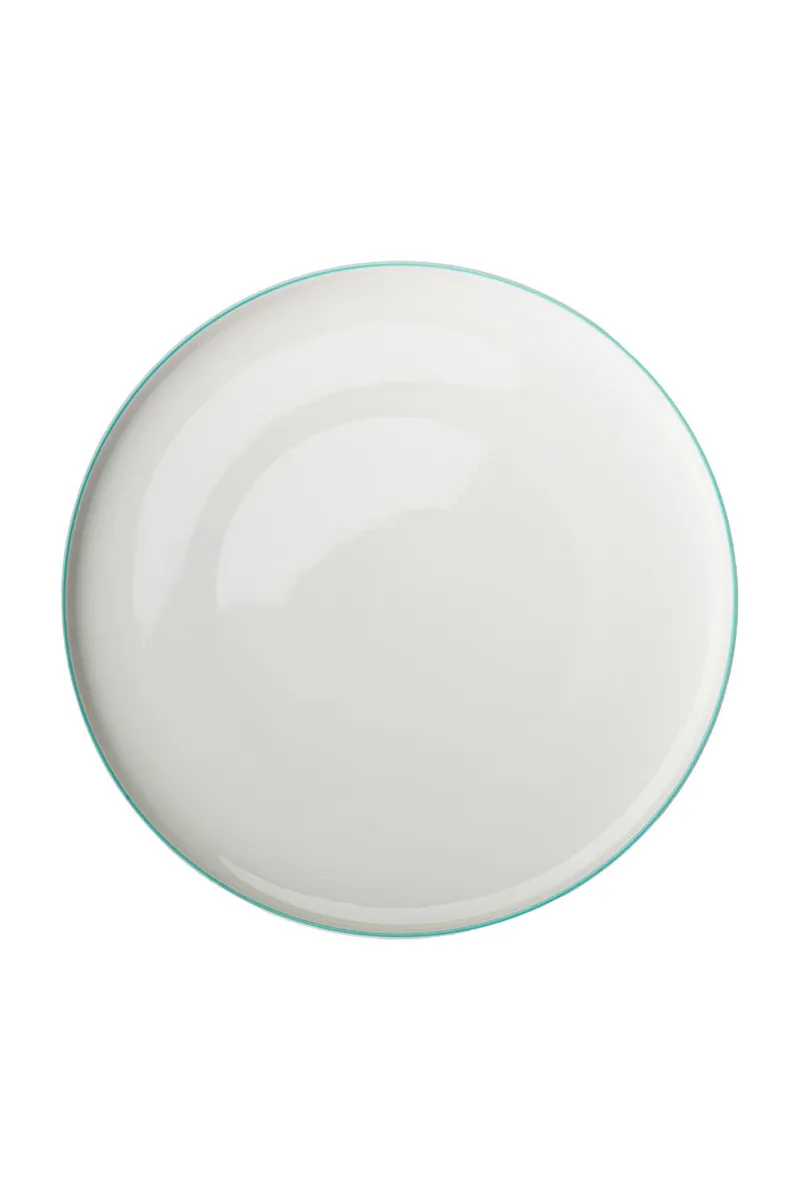 Tranquillo Teller TINTED GRACE aqua groß - türkis – Produktbild 1 von 2