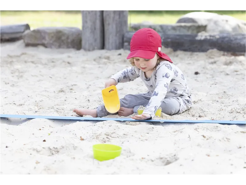 Pickapooh Pickapooh Kinder Sonnenschutz Mütze Legionär UV-80 Rot Gr.48, Rot, – Produktbild 2 von 2