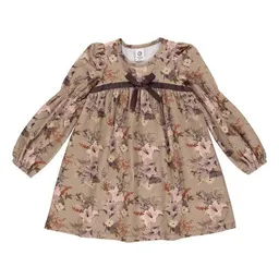 Fred's World by Green Cotton Fred's World by Green Cotton Kleid beige mit Blumendruck – Produktbild 1 von 1