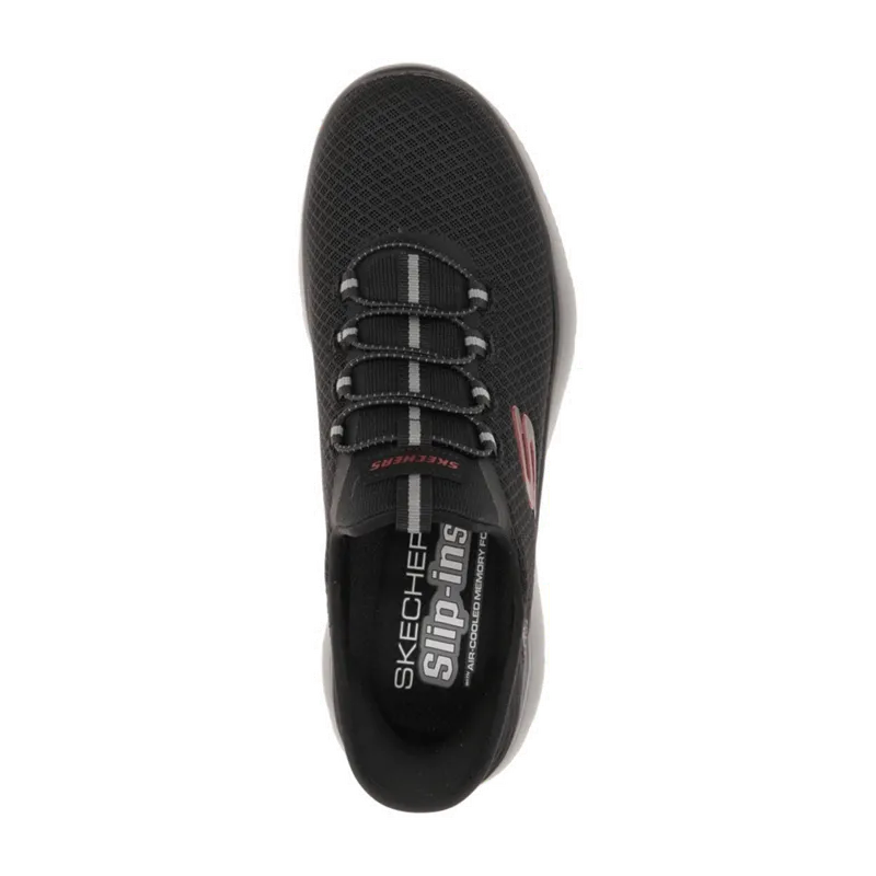 Skechers Skechers Summits Schuhe schwarz rot SLIP-INS 232457 für Herren, schwarz, Größe 46 EU, Schwarz, – Produktbild 7 von 8