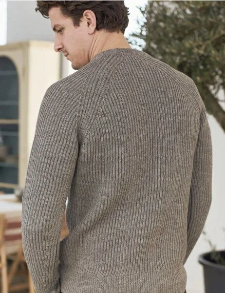 About Companions About Companions - Pullover Nord Alpaca, Grau (undyed grey), – Produktbild 2 von 4